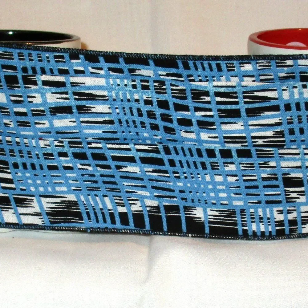 Face Mask Blue Stripe